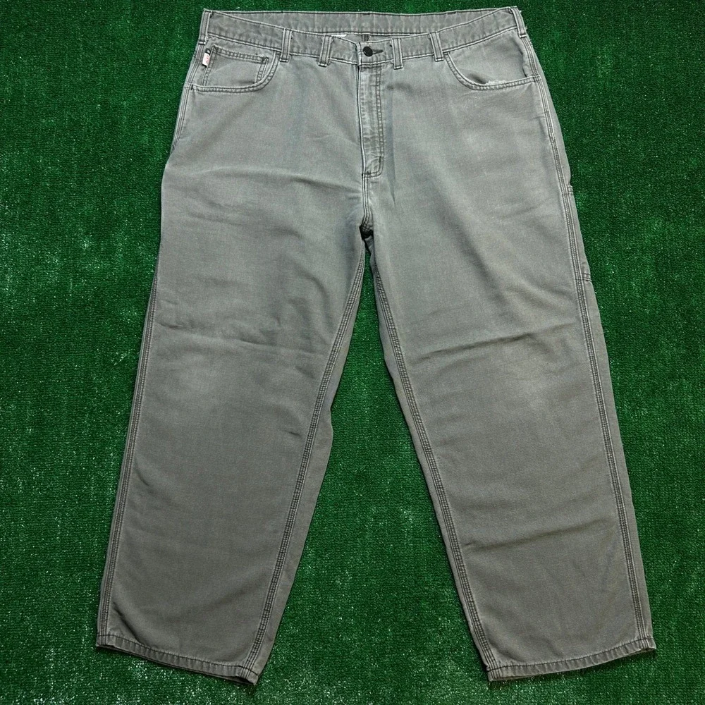 Carhartt FR Flame Resistant Workwear Pants Faded Olive Green 42x29